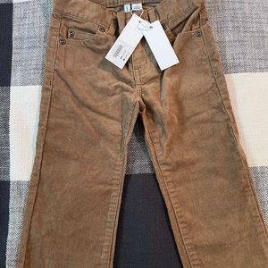 Janie and Jack 2T corduroy pants.